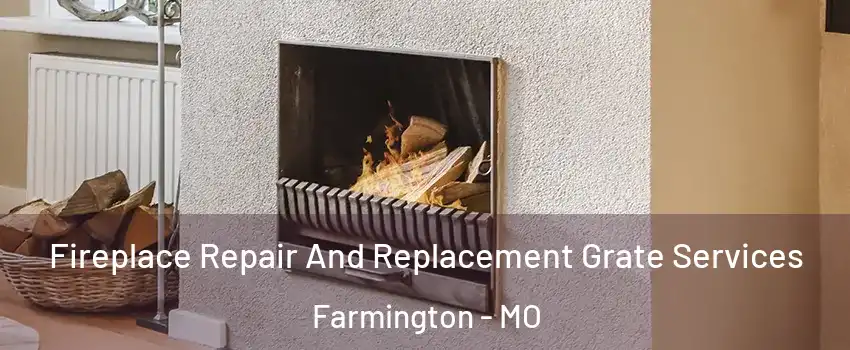  Fireplace Repair And Replacement Grate Services Farmington - MO