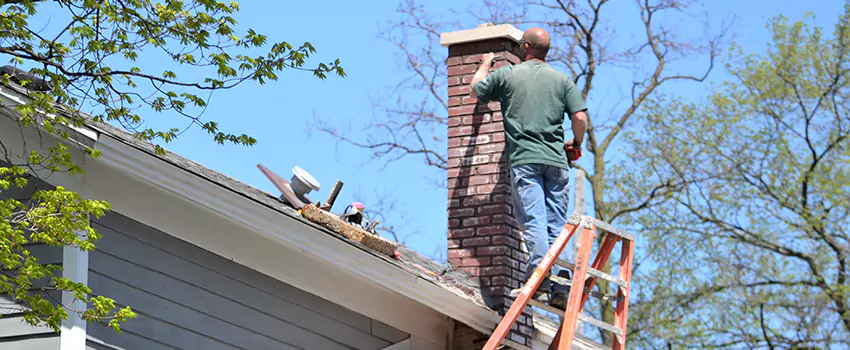 Vinyl and PVC Chimney Flashing Installation in Farmington, MO