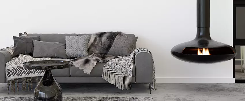 Circular Hanging Fireplace Installation Services in Farmington, MO