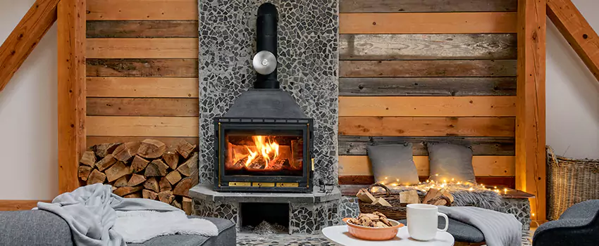 Thelin Hearth Products Direct Vent Gas Stove Fireplace Inspection in Farmington, Missouri